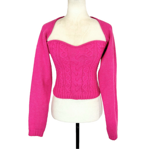 Wayf pink 2-pc sweater set